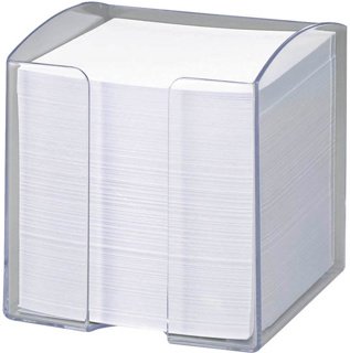 Art.-Nr. 319700 <br>Zettelbox gefüllt weiß