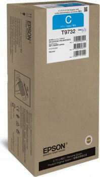 Art.-Nr. T9732 <br>Epson Druckerpatrone cyan Workforce Pro C860/869