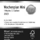 Art.-Nr. 342310<br>AVERY ZWECKFORM Wochenplan Chronoplan 50613 Mini 118 Blatt für 2023