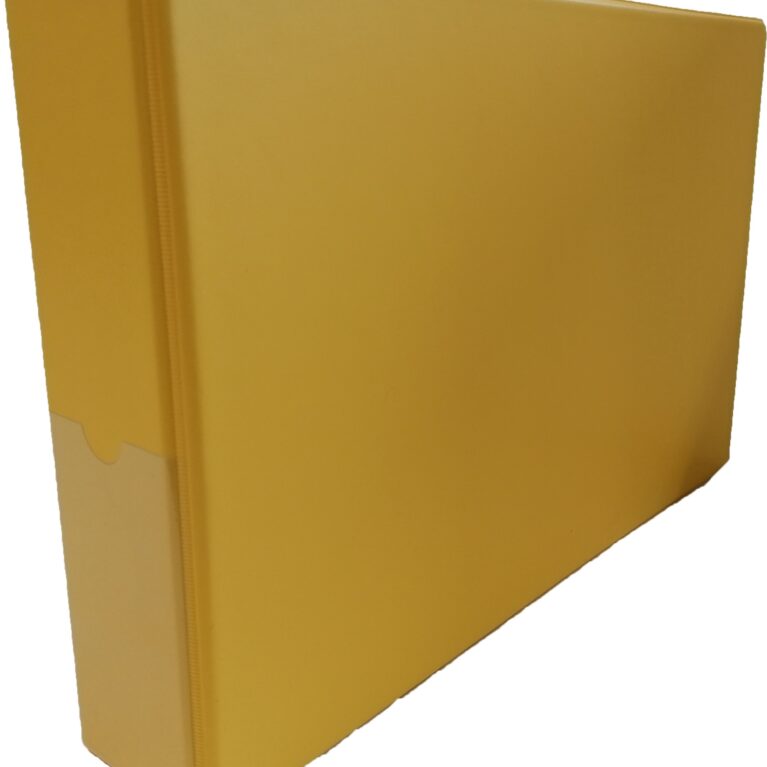 Art.-Nr. 343986<br>Ringordner DIN A4 quer breit 6 cm gelb