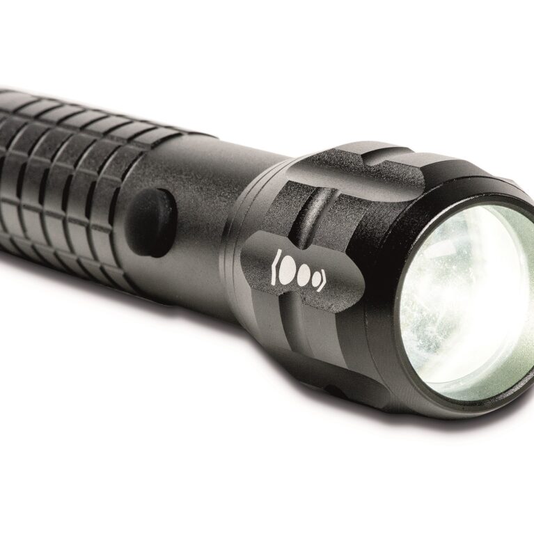 Art.-Nr. 344338<br>MAUL LED-Taschenlampe MAULkronos S Leuchtweite bis 196 m 14 cm mattschwarz