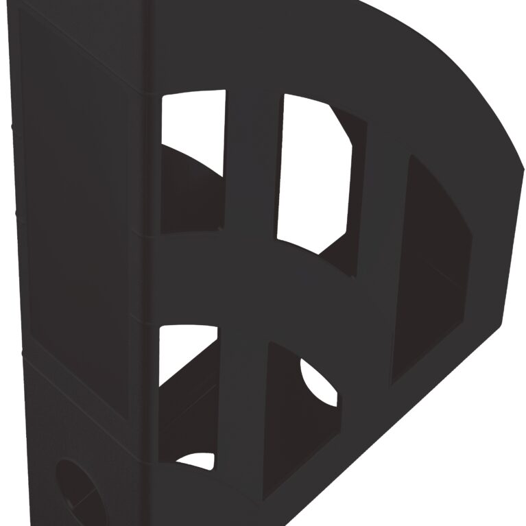 Art.-Nr. 344395<br>HELIT Stehsammler "the green bridge" DIN A4-C4 schwarz