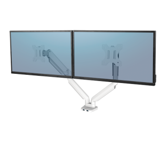 Art.-Nr. 344842<br>FELLOWES Einzelmonitorarm Platinum bis 32" mit 2 USB-Ports schwarz