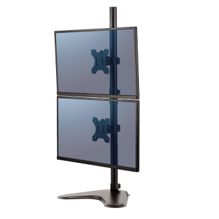 Art.-Nr. 344847<br>FELLOWES Doppelmonitorarm Reflex bis 27" schwarz