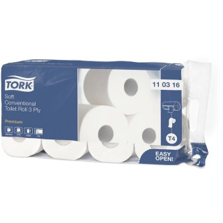 Art.-Nr. 344880<br>Toilettenpapier 2053 64 Rollen à 250 Blatt 2-lagig weiß