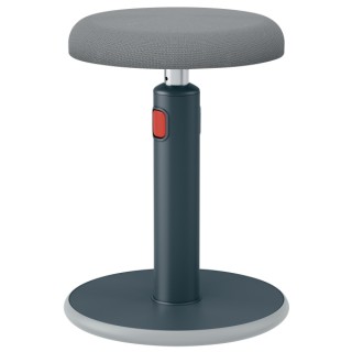 Art.-Nr. 345347<br>LEITZ Stehhocker Ergo Active mit Komfortsitz dunkelgrau