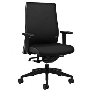 Art.-Nr. 345412<br>INTERSTUHL Drehstuhl Hero 275H mit Kopfstütze schwarz