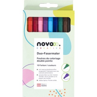 Art.-Nr. 345423<br>PAGRO Duomappe DIN A4 Recyclingkarton blau