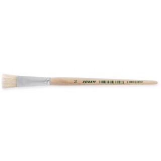 Art.-Nr. 345637<br>JOLLY Borstenpinsel 9430 12 Stück Nr. 16 natur