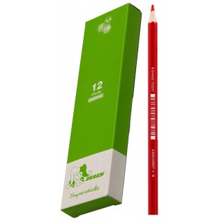 Art.-Nr. 345647<br>JOLLY Buntstifte 3000 Supersticks Classic 12 Stück karminrot