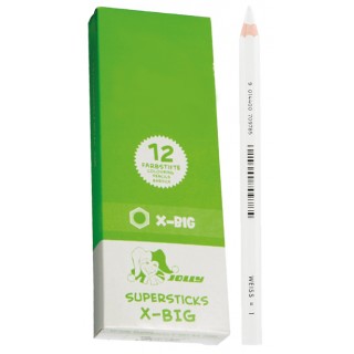 Art.-Nr. 345762<br>JOLLY Buntstifte 3099 X-BIG 12 Stück zinnoberrot