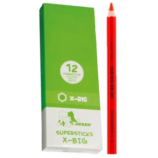 Art.-Nr. 345766<br>JOLLY Buntstifte 3099 X-BIG 12 Stück zyklamen
