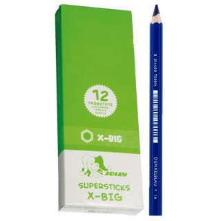 Art.-Nr. 345775<br>JOLLY Buntstifte 3099 X-BIG 12 Stück dunkelbraun