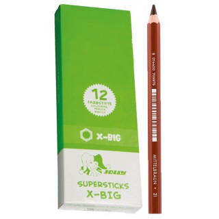 Art.-Nr. 345781<br>JOLLY Buntstifte 3099 X-BIG 12 Stück orange