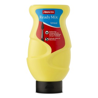 Art.-Nr. 345801<br>ARISTO Flüssigfarbe Ready Mix 600 ml mittelgelb