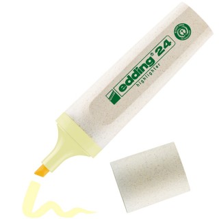 Art.-Nr. 346317<br>EDDING Textmarker EcoLine 24 mit Keilspitze 2-5mm pastellgrün