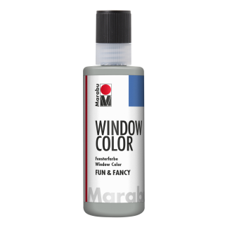 Art.-Nr. 346724<br>MARABU Fensterfarbe fun & fancy Window Color 80 ml konturen-schwarz
