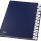 Art.-Nr. 101777<br>DONAU Pultordner 8694001 A4 A-Z dunkelblau