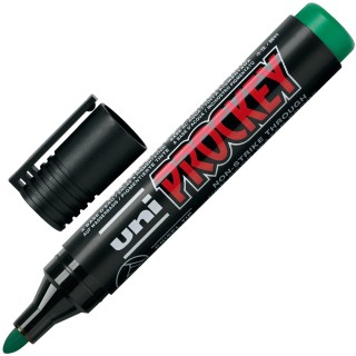 Art.-Nr.103152<br>UNI-BALL Universalmarker 122 Uni-Prockey Rundspitze 1,5-3 mm grün