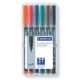 Art.-Nr. 110498<br>STAEDTLER OHP-Stift Lumocolor 317WP6 permanent 1 mm 6 Stück