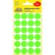 Art.-Nr. 112011<br>AVERY ZWECKFORM Markierungspunkte 3174 96 Stück permanent Ø 18 mm leuchtgrün