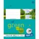 Art.-Nr. 150757<br>URSUS GREEN Heft FX 38 Quart 20 Blatt kariert mit Korrekturrand türkisblau