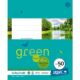 Art.-Nr. 159243<br>URSUS GREEN Heft FX 50 Quart 40 Blatt glatt türkisblau