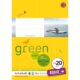 Art.-Nr. 159447<br>URSUS GREEN Heft FX 20 A5 40 Blatt glatt gelb