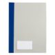 Art.-Nr. 160913<br>BENE Schnellhefter 281100 DIN A4 mit Einsteckfach und Beschriftungsschild PVC blau