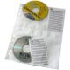 Art.-Nr. 200338<br>DURABLE CD/DVD-Hüllen 5222 5 Stück für 4 CDs transparent