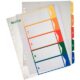 Art.-Nr. 200679<br>LEITZ Farbregister 1291 A4 1-5 aus Kunststoff bunt