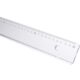 Art.-Nr. 200765<br>ARISTO Lineal 23050 GEO-College aus Kunststoff 50 cm transparent