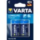 Art.-Nr. 202051<br>VARTA Batterien Longlife Power C LR14 2 Stück 1,5 Volt