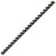 Art.-Nr. 203064<br>GBC Binderücken 4028 CombBind 100 Stück 21 Ringe A4 12 mm schwarz