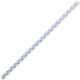 Art.-Nr. 203073<br>GBC Binderücken 4028 CombBind 100 Stück 21 Ringen für A4 16 mm weiß