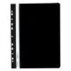 Art.-Nr. 203375<br>DONAU Schnellhefter 1704 A4 Multilochung schwarz