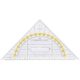 Art.-Nr.204777<br>ALCO Geodreieck 1579 mit Griff 16 cm transparent