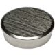 Art.-Nr.204783<br>ALCO Kraftmagnete 7028 Ø 25 mm silber gebürstet