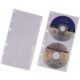 Art.-Nr. 205065<br>DURABLE CD-Hüllen 5203 5 Stück für je CDs/DVDs transparent