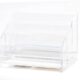Art.-Nr. 321416<br>Visitenkartenhalter N65 3-teilig transparent