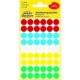 Art.-Nr.321750<br>AVERY ZWECKFORM Markierungspunkte 3088 27 Stück permanent Ø 12 mm farbig sortiert