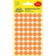 Art.-Nr.321753<br>AVERY ZWECKFORM Markierungspunkte 3148 270 Stück permanent Ø 12 mm neonorange