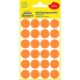 Art.-Nr.321754<br>AVERY ZWECKFORM Markierungspunkte 3173 96 Stück permanent Ø 18 mm neonorange
