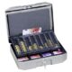 Art.-Nr.322563<br>DURABLE Geldkassette €uroboxx 35,2 x 27,6 x 12 cm anthrazit/grau