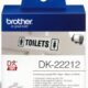 Art.-Nr. 322575<br>BROTHER Etikettenrolle DK-22212 62 mm x 15,24 m weiß