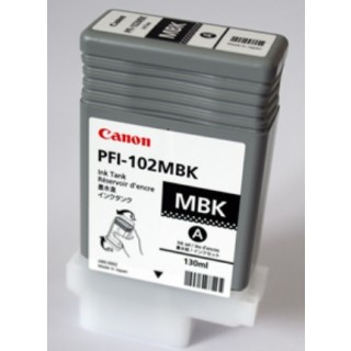 Art.-Nr. 322798<br>CANON Tintenpatrone PFI102MBK mattschwarz