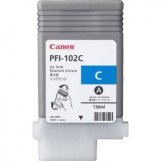 Art.-Nr. 324268<br>CANON Tintenpatrone PFI 102C cyan