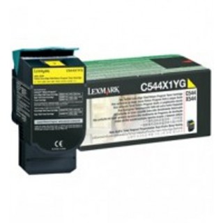 Art.-Nr. 326294<br>LEXMARK Toner Return C544X1YG yellow XHY 4K