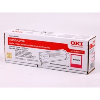 Art.-Nr. 326849<br>OKI Toner C5850/5950 magenta