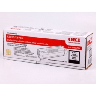 Art.-Nr. 326851<br>OKI Toner C5850/5950 black